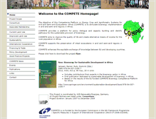 Tablet Screenshot of compete-bioafrica.net
